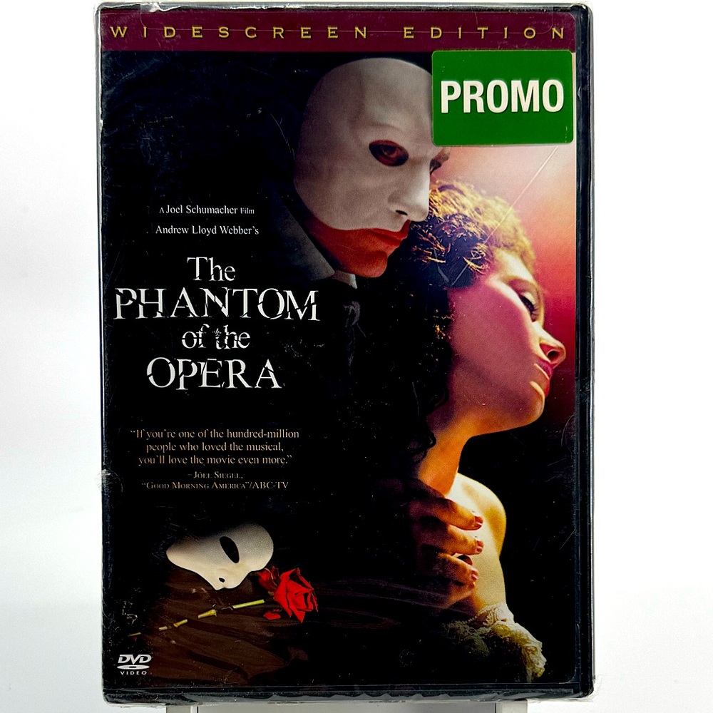 NWT. The Phantom of the Opera on DVD.